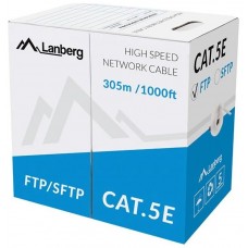 Bobina cat.5e lanberg ftp rj45 solido