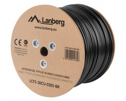 Bobina exterior lanberg cat.5e ftp rj45