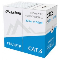 Bobina cat.6 lanberg ftp 305m solid