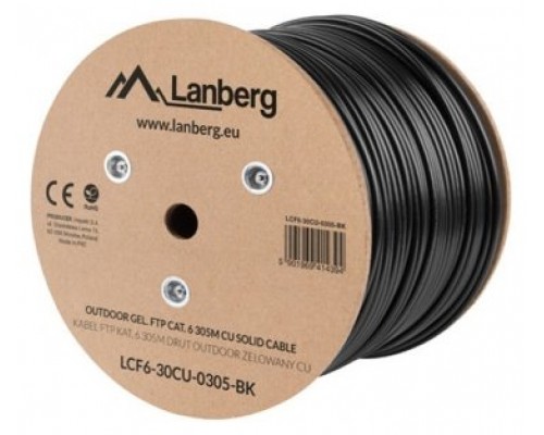 Bobina exterior lanberg cat.6 ftp rj45