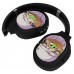 HEADPHONES STEREO INALAMBRICOS CON MICRO BABY YODA 003 STAR WARS NEGRO