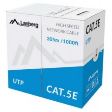 Bobina cat.5e lanberg utp rj45 trenzado