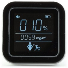 Medidor co2 leotec lcd blanco