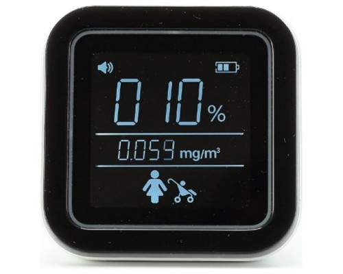 Medidor co2 leotec lcd blanco