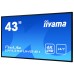 iiyama LH4352UHS-B1 pantalla de señalización Pantalla plana para señalización digital 108 cm (42.5") IPS 4K Ultra HD Negro Procesador incorporado Android 8.0