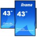 iiyama LH4352UHS-B1 pantalla de señalización Pantalla plana para señalización digital 108 cm (42.5") IPS 4K Ultra HD Negro Procesador incorporado Android 8.0