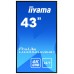 iiyama LH4352UHS-B1 pantalla de señalización Pantalla plana para señalización digital 108 cm (42.5") IPS 4K Ultra HD Negro Procesador incorporado Android 8.0