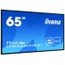 iiyama LH6552UHS-B1 pantalla de señalización Pantalla plana para señalización digital 163,8 cm (64.5") IPS 4K Ultra HD Negro Procesador incorporado Android 8.0