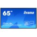 iiyama LH6552UHS-B1 pantalla de señalización Pantalla plana para señalización digital 163,8 cm (64.5") IPS 4K Ultra HD Negro Procesador incorporado Android 8.0