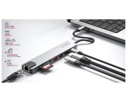 LINQ 8IN1 PRO USB-C MULTIPORT  PERP