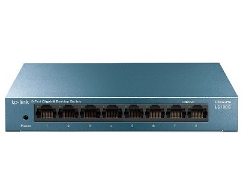 TP-Link LS108G No administrado Gigabit Ethernet (10/100/1000) Azul