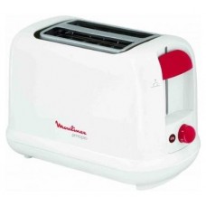 Tostadora MOULINEX LT160111 Principio con 2 ranuras 850W Blanco