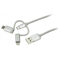 CABLE 1M USB A USBC MICRO      CABL