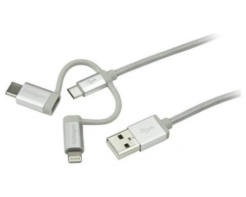 CABLE 1M USB A USBC MICRO      CABL