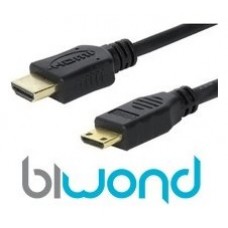 HDMI A MINI HDMI 1M BIWOND V1.4, A/M-C/M