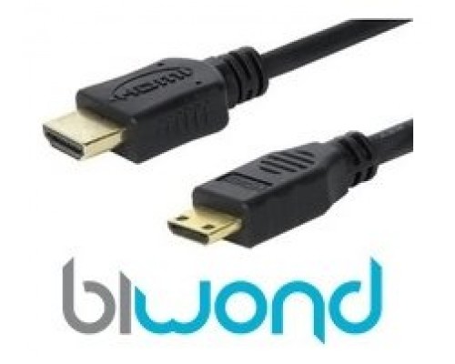 HDMI A MINI HDMI 1M BIWOND V1.4, A/M-C/M