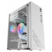 Mars Gaming MC100W Caja PC ATX Ventilador 90mm FRGB Convect-Cool Blanco