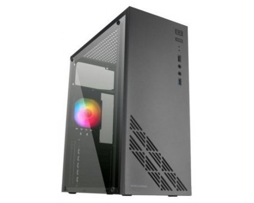 Mars Gaming MC100 Caja PC ATX Ventilador 90mm FRGB Convect-Cool Negro