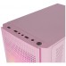 CAJA COMPACTA MICROATX TACENS MARS GAMING MC300 PINK FRONTAL MESH 3xVENTILADORES 120mm RGB LATERAL DE CRISTAL TEMPLADO SIN FUENTE DE ALIMENTACION