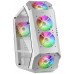 Mars Gaming MC51W Caja PC Gaming ATX Doble Cristal Templado 5xVentilador RGB Blanco