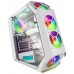 Mars Gaming MC51W Caja PC Gaming ATX Doble Cristal Templado 5xVentilador RGB Blanco