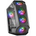 Mars Gaming MC51 Caja PC Gaming ATX Doble Cristal Templado 5xVentilador RGB Negro