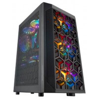 MARSGAMING Caja Micro-atxUltra-cooling Black