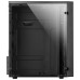 MARS GAMING MCM BLACK MICRO-ATX CASE, COMPACT, WINDOW, 16 MODES A-RGB, 1X 8CM FAN