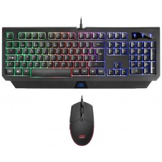 Mars Gaming MCP100PT teclado USB Portugués Negro