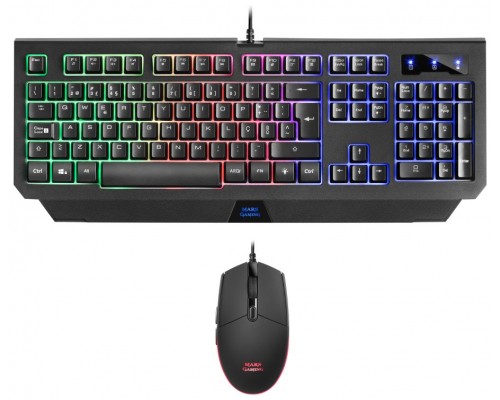 Mars Gaming MCP100PT teclado USB Portugués Negro