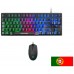 Mars Gaming MCPTKLPT teclado USB Portugués Negro