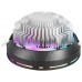 MARS GAMING MCPU120 CPU COOLER, RGB CHROMA, 12CM PWM FAN, LOW PROFILE, 120W