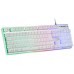 Mars Gaming MCPXWPT Combo Teclado+Ratón+Alfombrilla Blanco PT