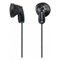 Auriculares sony mdre9lpb boton negro