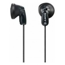 Auriculares sony mdre9lpb boton negro