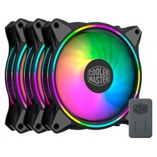 VENTILADOR CAJA COOLER MASTER MASTERFAN MF120 HALO ARGB TRIPLE PACK