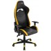 Mars Gaming MGC3 Silla para videojuegos universal Asiento acolchado Negro, Amarillo