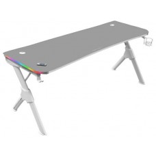 Mars Gaming MGDXLRGBW Mesa Gaming Ergonómica RGB Blanco Grande