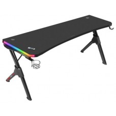 Mars Gaming MGDXLRGB Mesa Gaming Ergonómica RGB Negro Grande