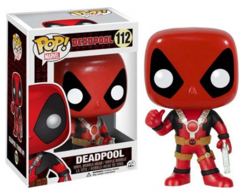 Funko pop marvel deadpool deadpool pulgar