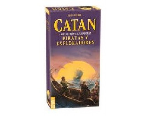 Juego mesa devir catan piratas y