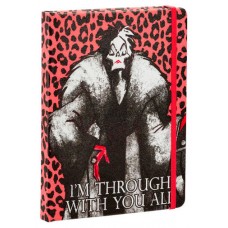 Libreta disney villanos cruella vil