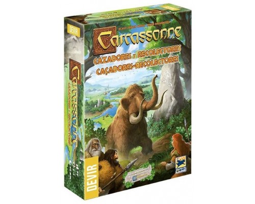 Juego mesa devir carcassonne cazadores y