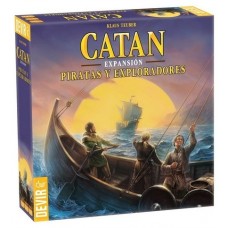 Juego mesa devir catan piratas y