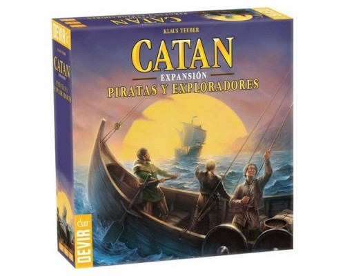 Juego mesa devir catan piratas y