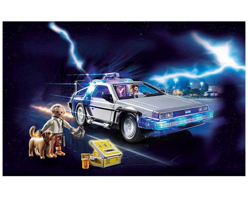 Playmobil regreso al futuro delorean edicion