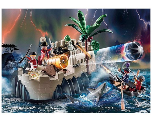 Playmobil historia bastion piratas y marines