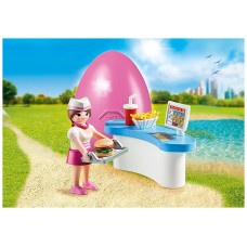 Playmobil special plus camarera con mostrador