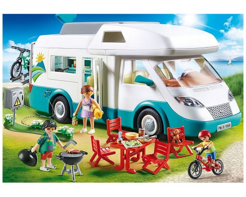 Playmobil diversion en familia caravana verano