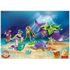 Playmobil fantasia magico recolectores perlas con